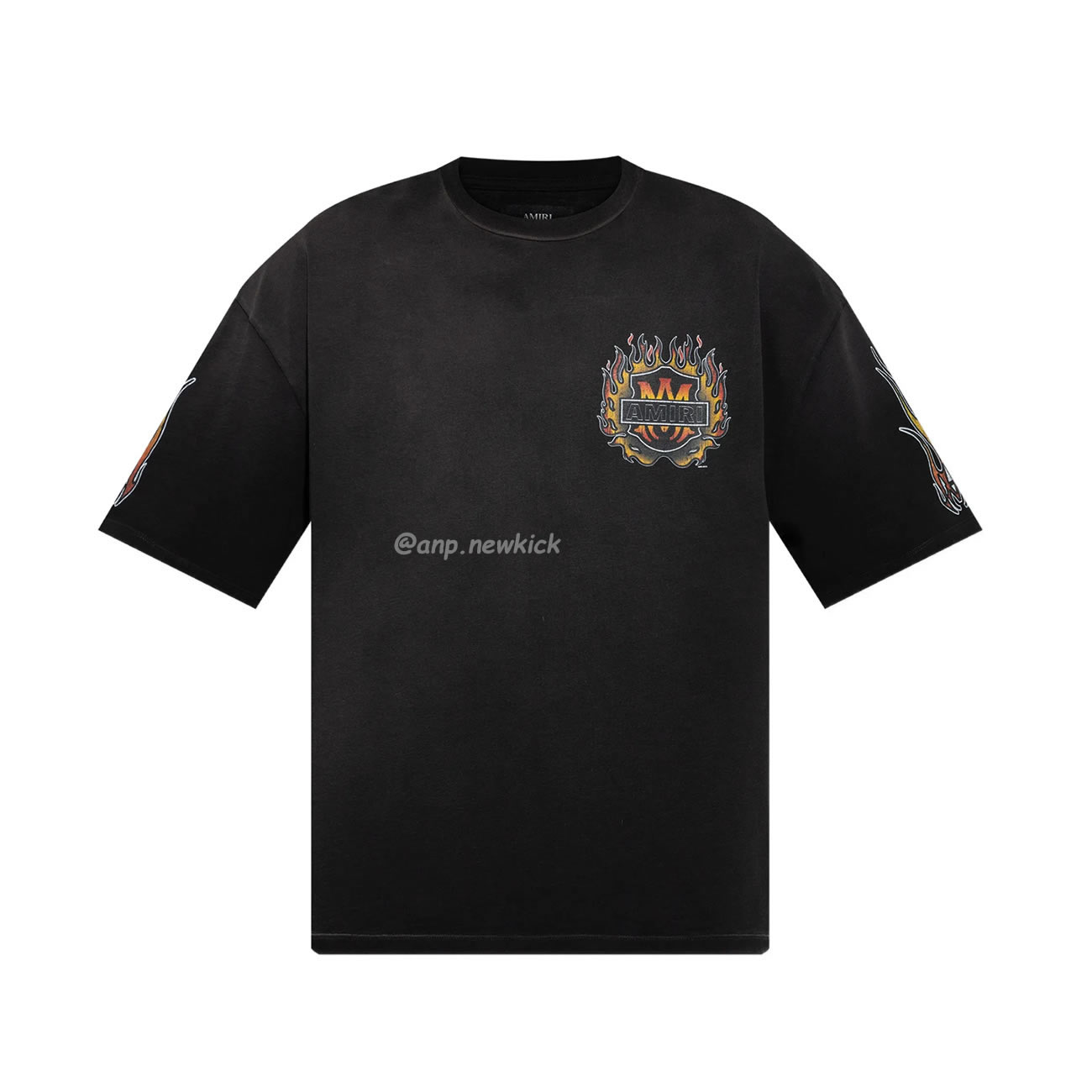 Amiri Flame Graphic T Shirt (1) - www.newkick.vip